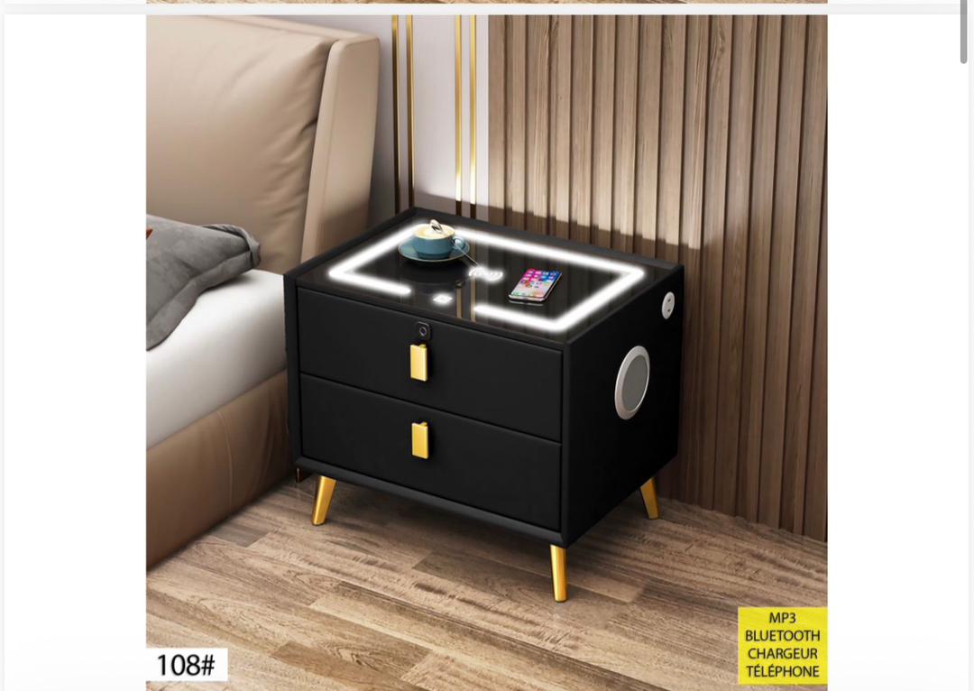 1PRIX = 62.500 F TABLE DE CHEVET 101 – Image 1