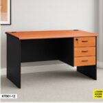 TABLE BUREAU KT001-12-3TIROIRS