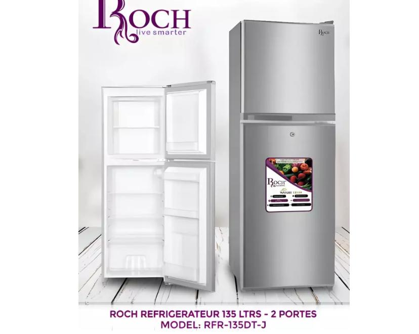 WhatsApp Image 2026-01-24 at 19.54.32 REFRIGERATEUR ROCH 2PORTES 135L GRIS RFR135DTJ – Image 1