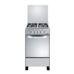 CUISINIER ASTECH 4FEU 50X50 A GAZ AVEC FOUR A GAX INOX CSI50MS