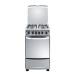 CUISINIERE ASTECH 4FEU 50X50 A GAZ AVEC FOUR A GAX INOX XA50GS