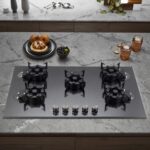 PLAQUE TECNOLUX ENCASTRABLE 5 FEU A GAZ 90x60 – Image 2